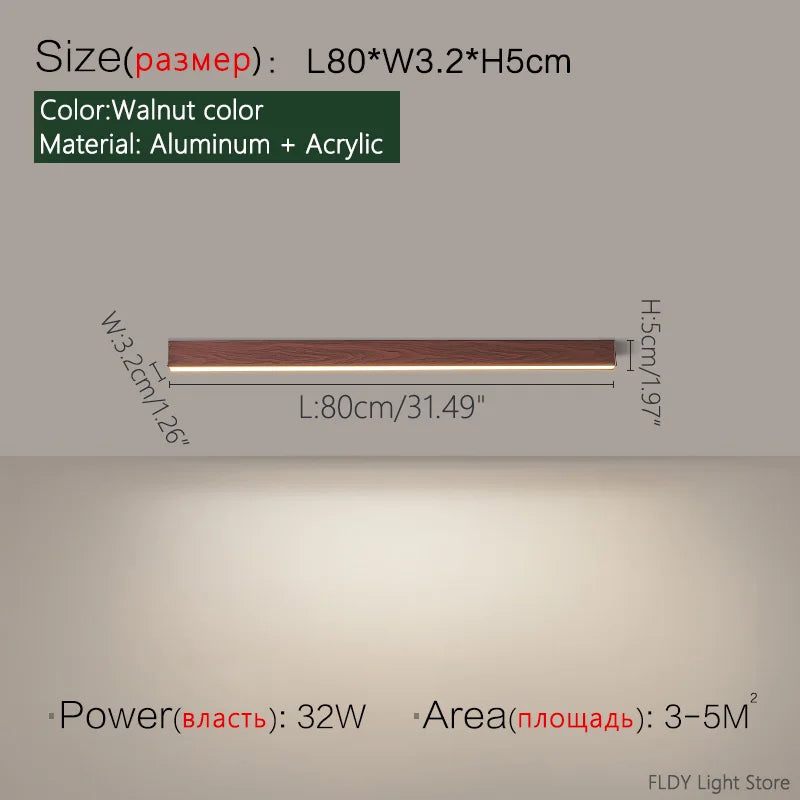 Réglette LED au plafond, vue supplémentaire