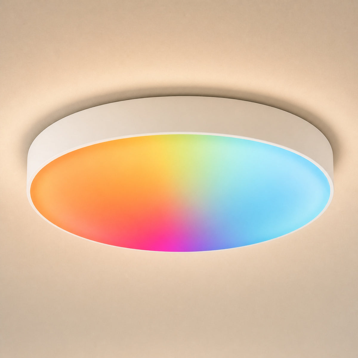 Plafonnier LED connecté, autre vue