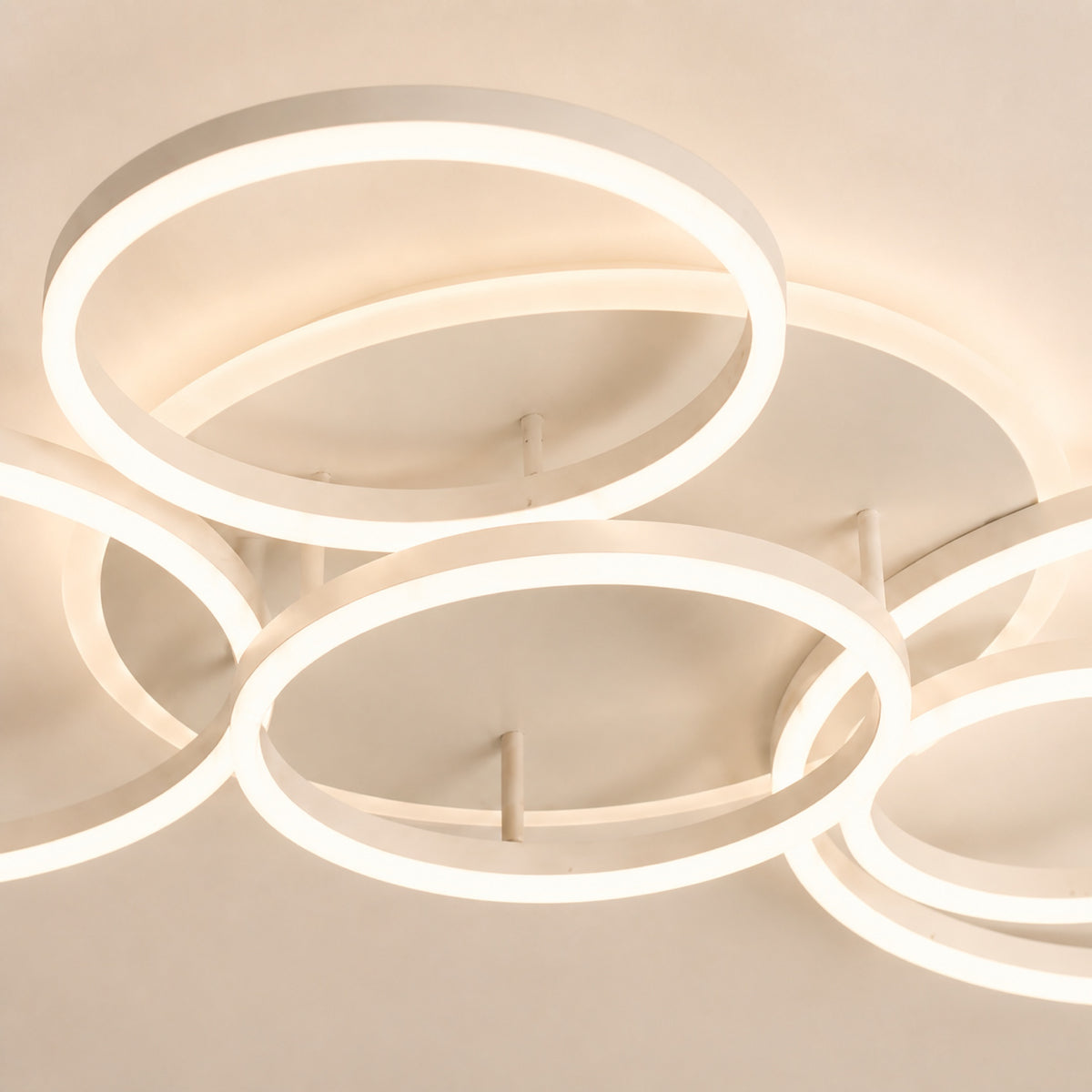 Lustre anneau LED, autre vue