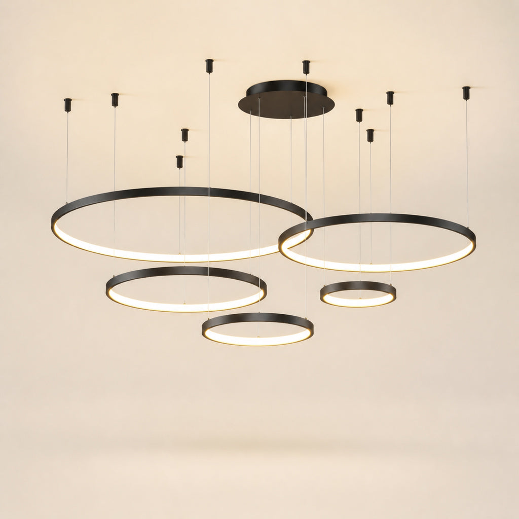 Lustre anneau LED
