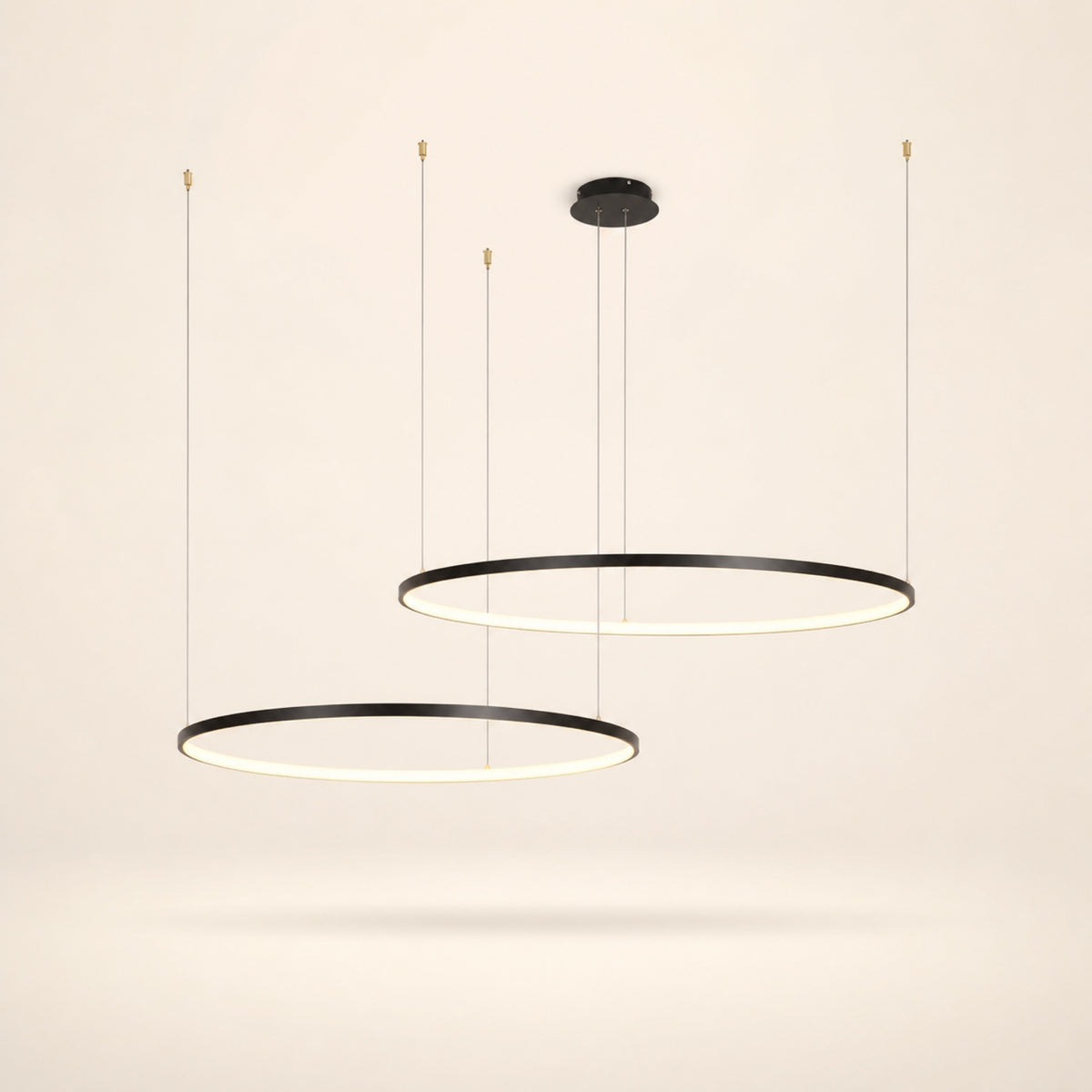 Lustre anneau LED