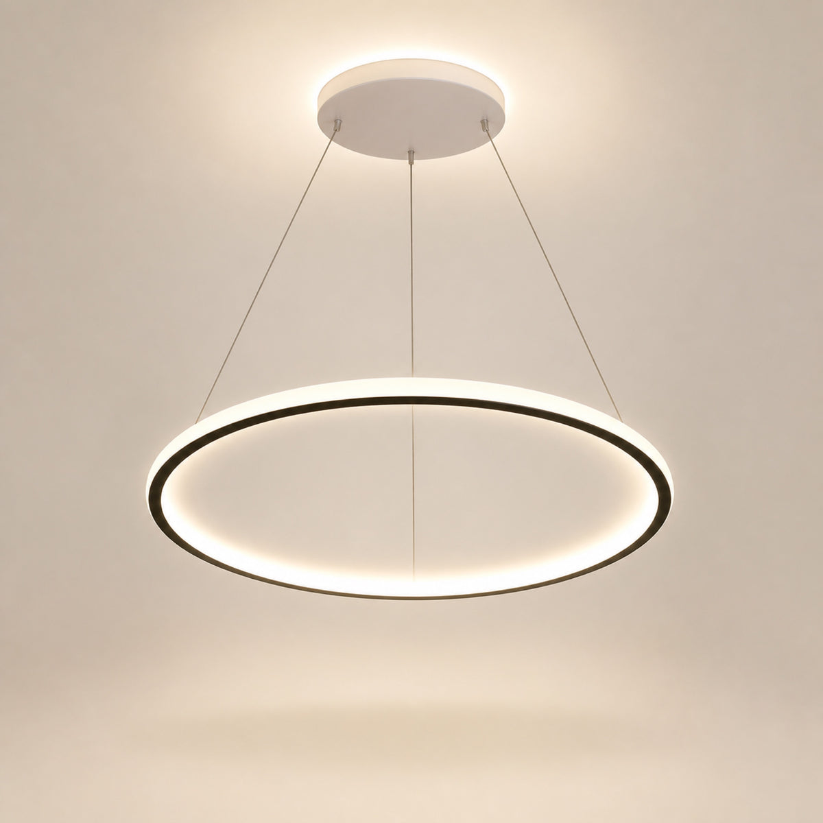 Lustre anneau LED