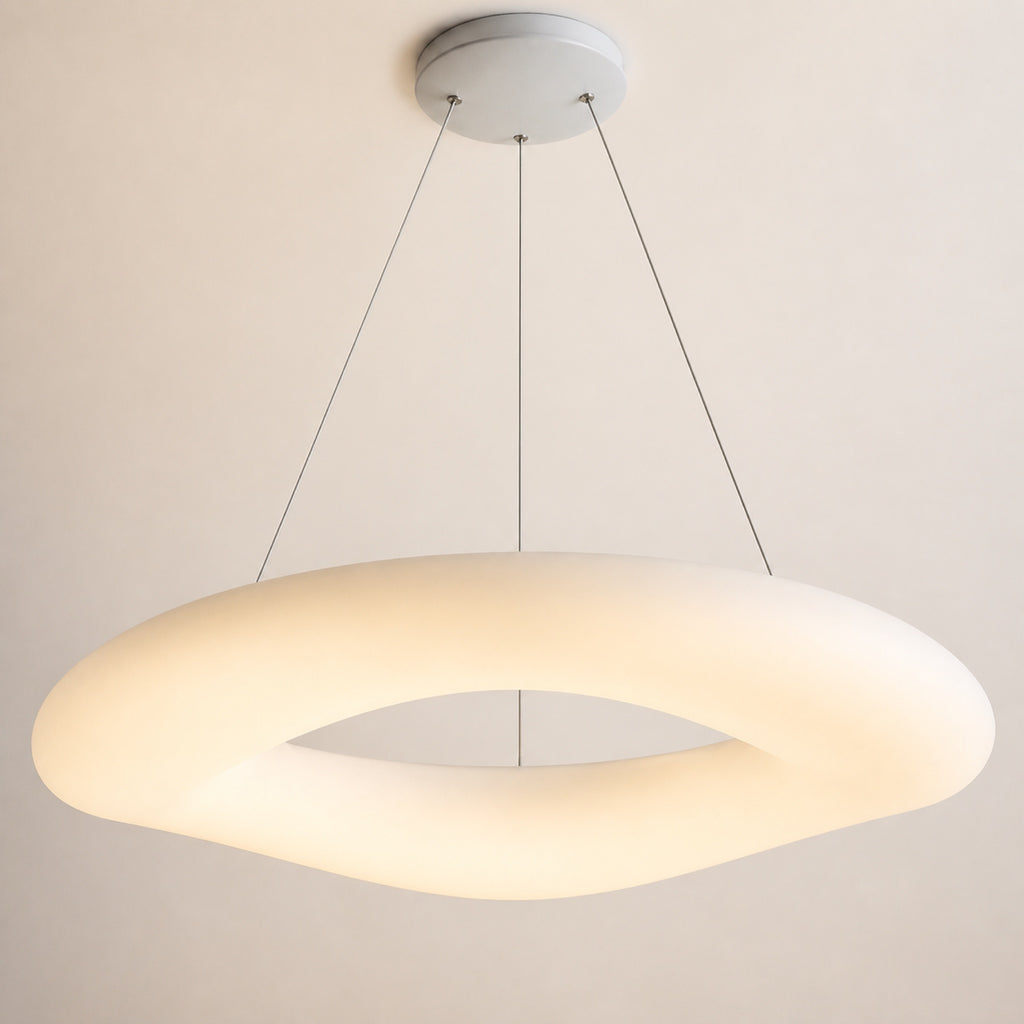 Lustre anneau LED, autre vue