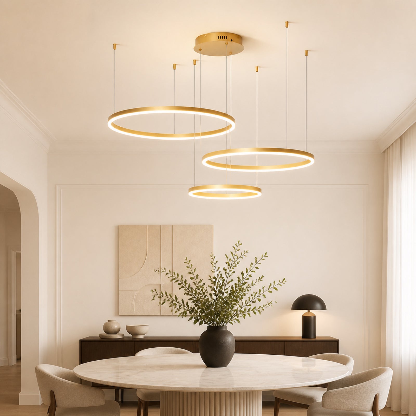 Une lumière régulière