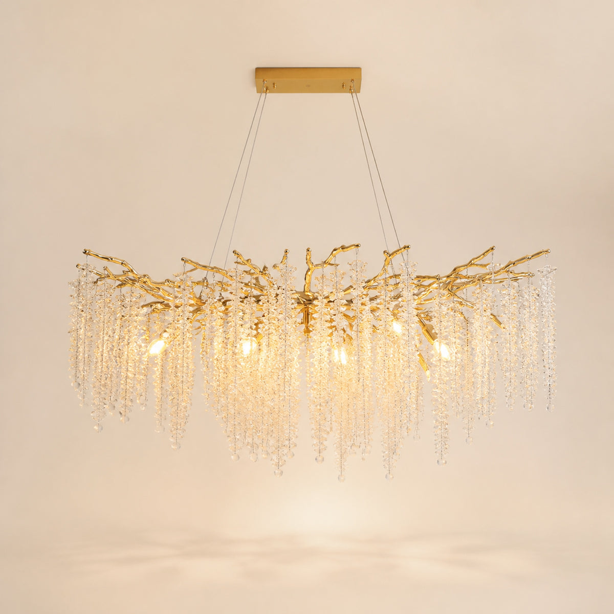 Lustre effet cristal