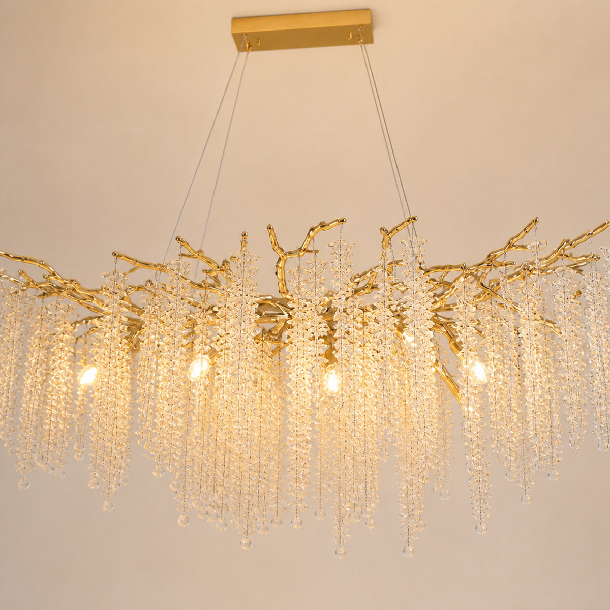 Lustre effet cristal, autre vue