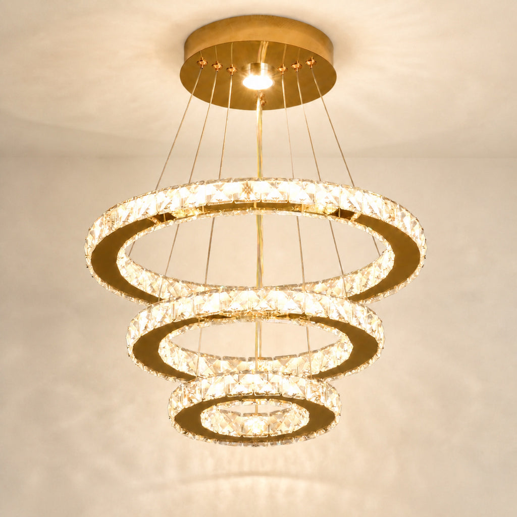 Lustre effet cristal, autre cadrage