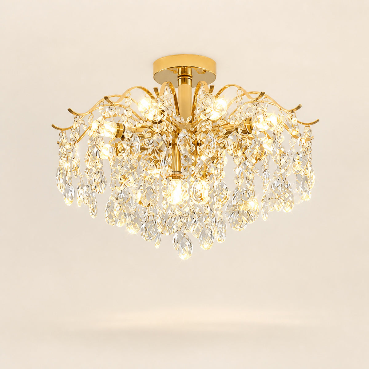 Lustre effet cristal