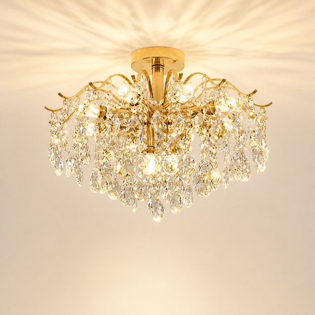 Lustre effet cristal, autre cadrage