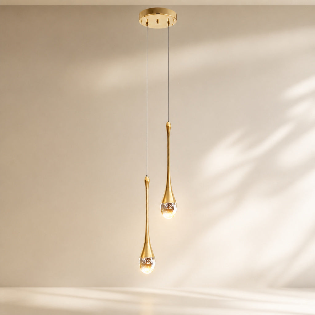 Lustre effet cristal, mise en situation