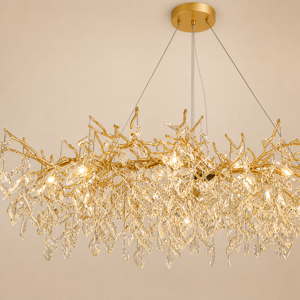 Lustre effet cristal, autre vue