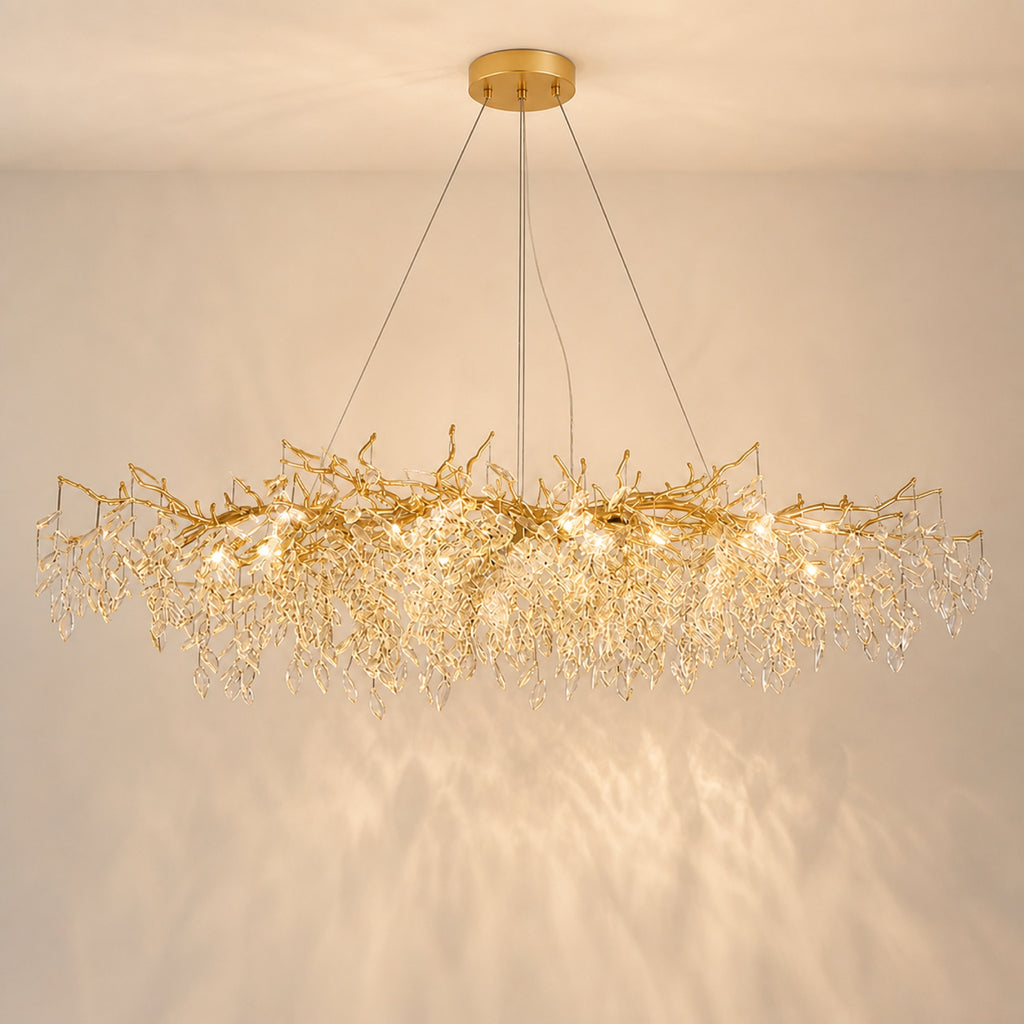 Lustre effet cristal, autre cadrage