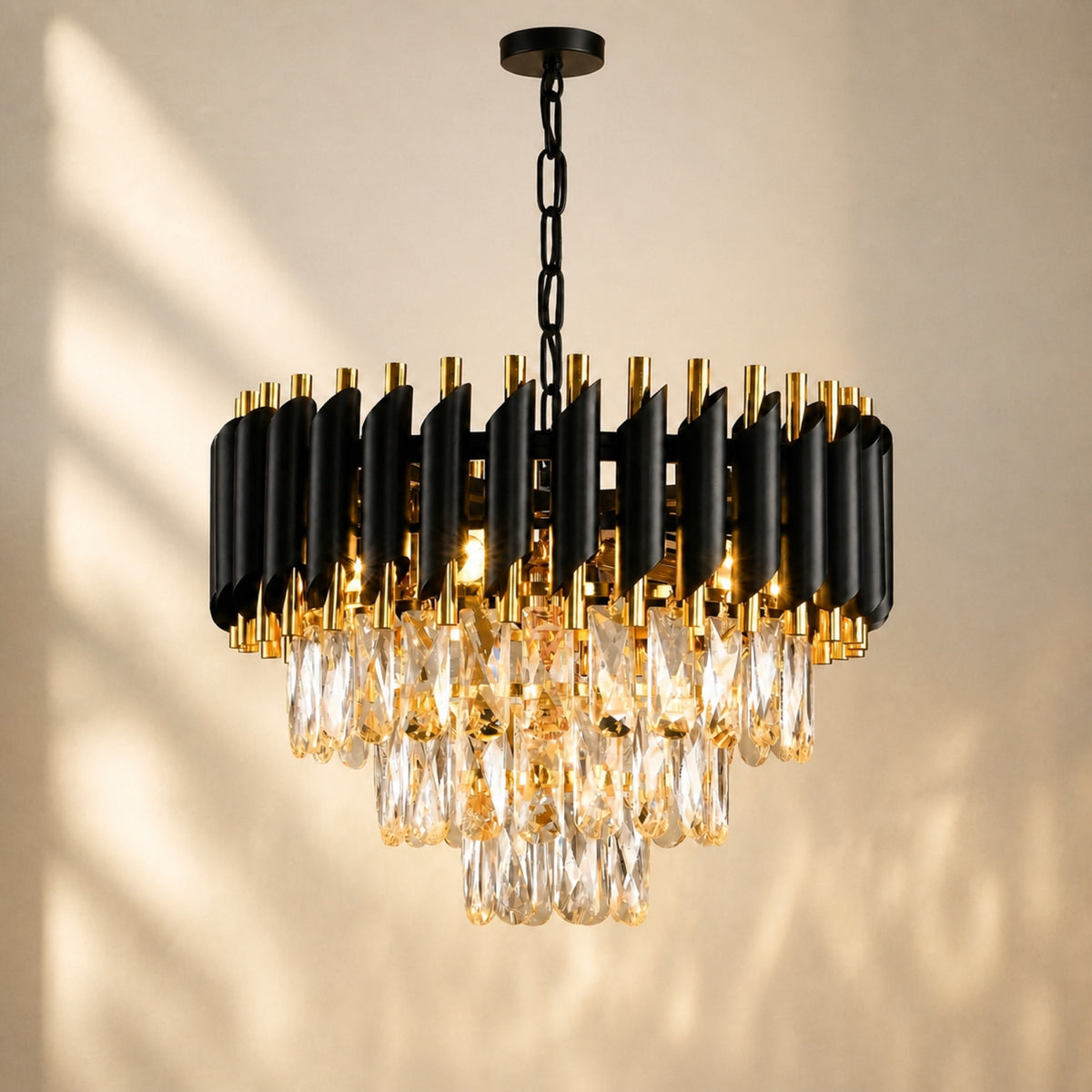 Lustre effet cristal, autre cadrage