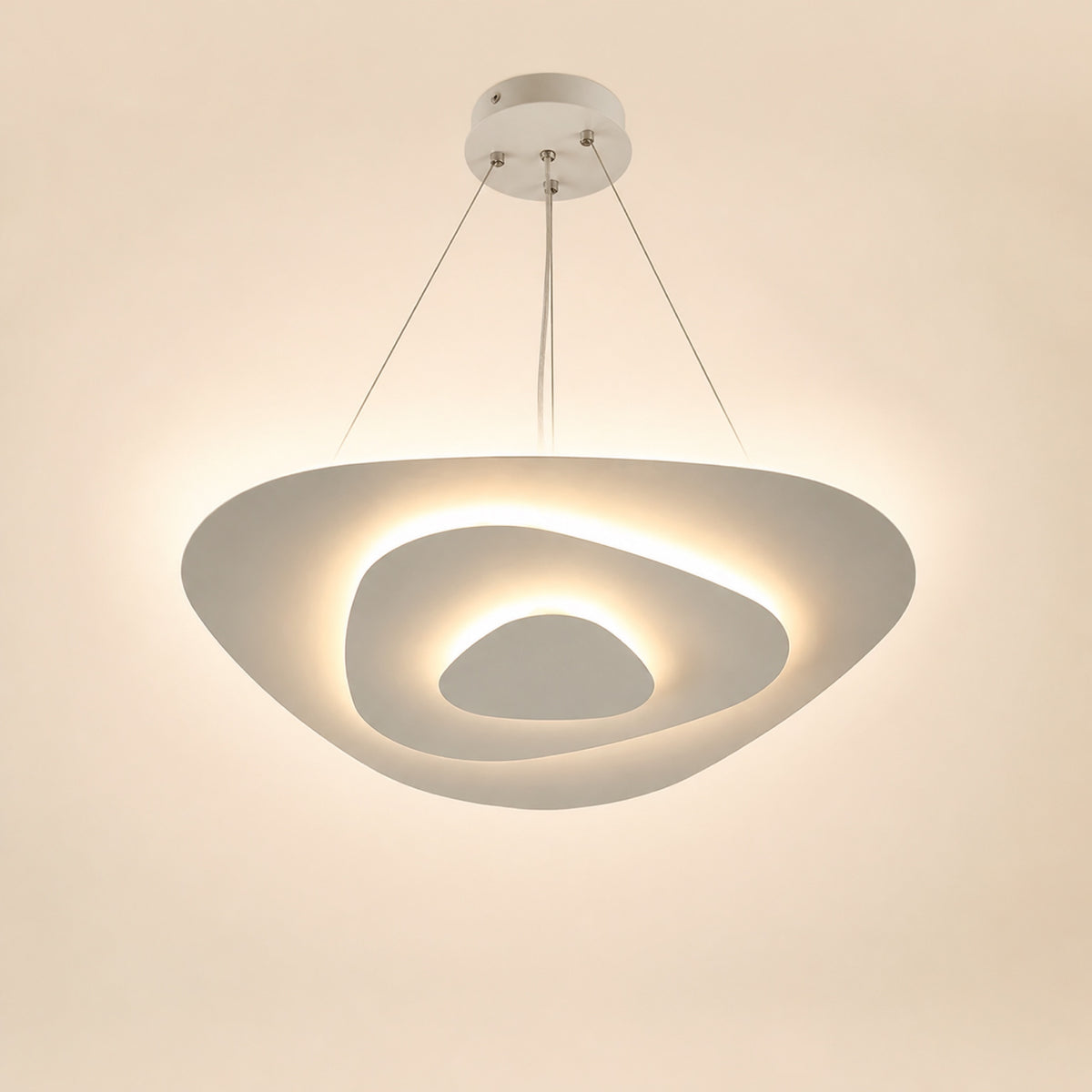 Suspension coupole galet LED