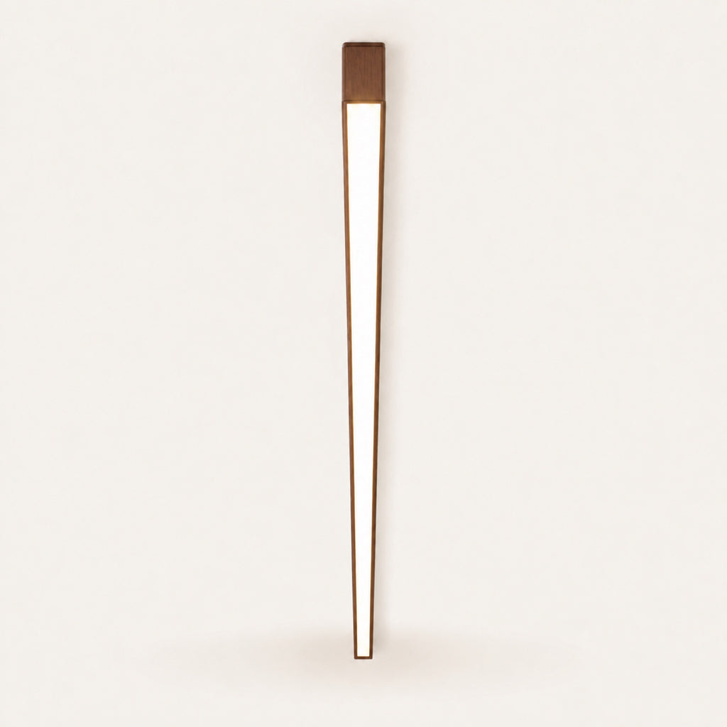 Plafonnier LED, Ø 60–200 cm, intérieur — noyer