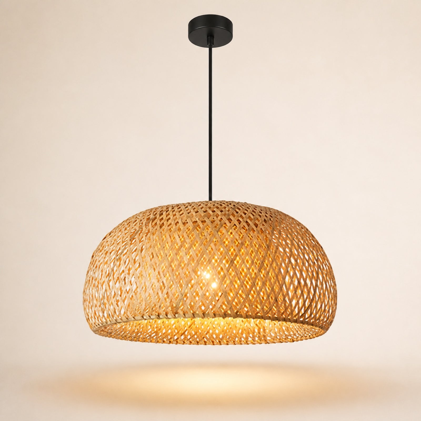 Le tressage découpe la lumière
