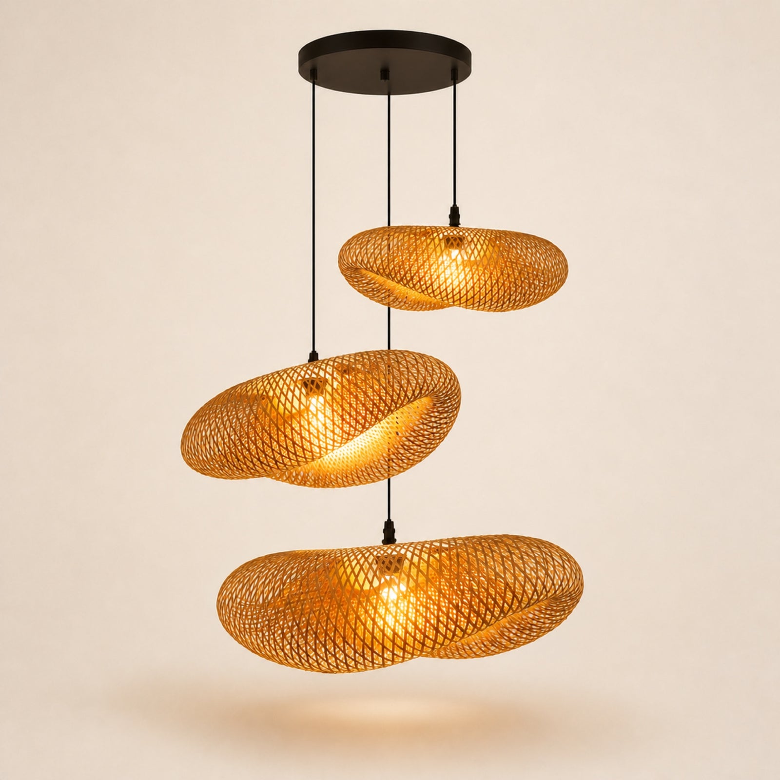 Le tressage découpe la lumière