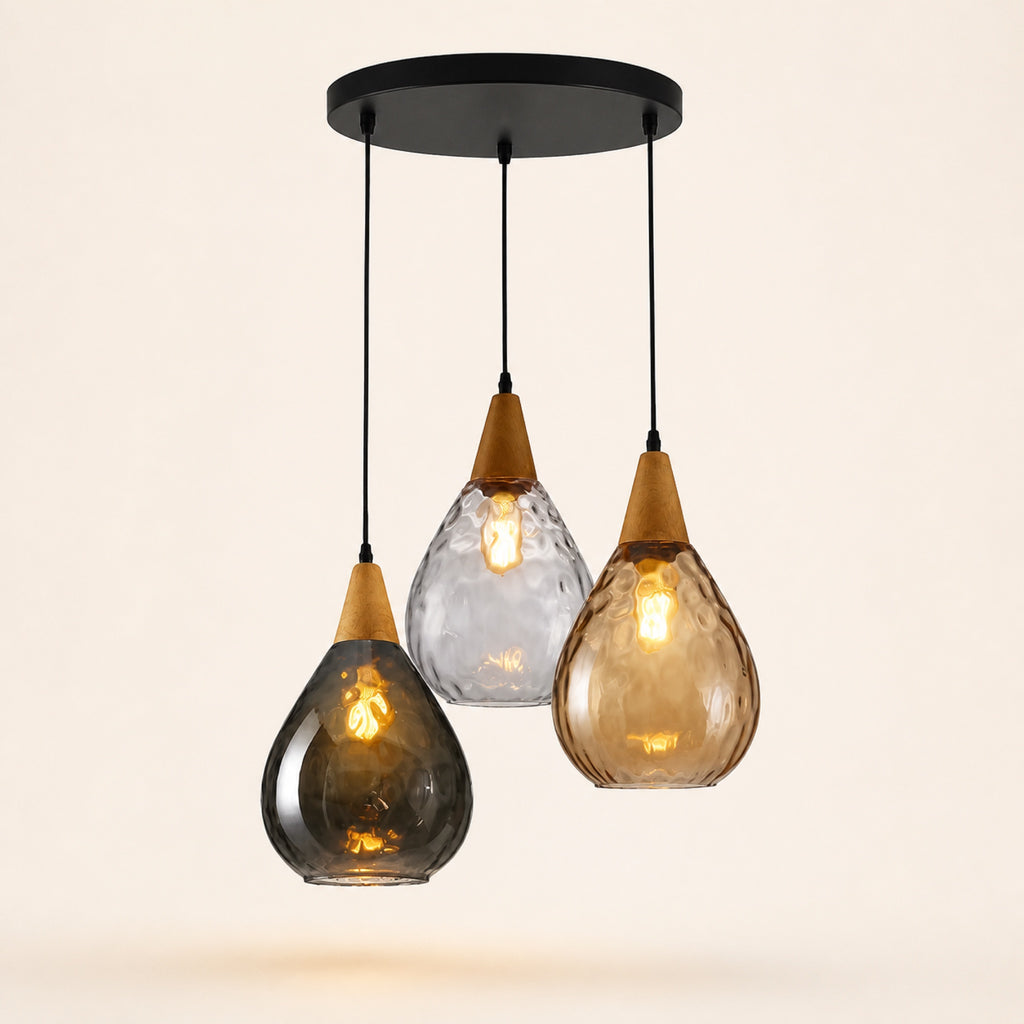 Suspension 3 gouttes de verre