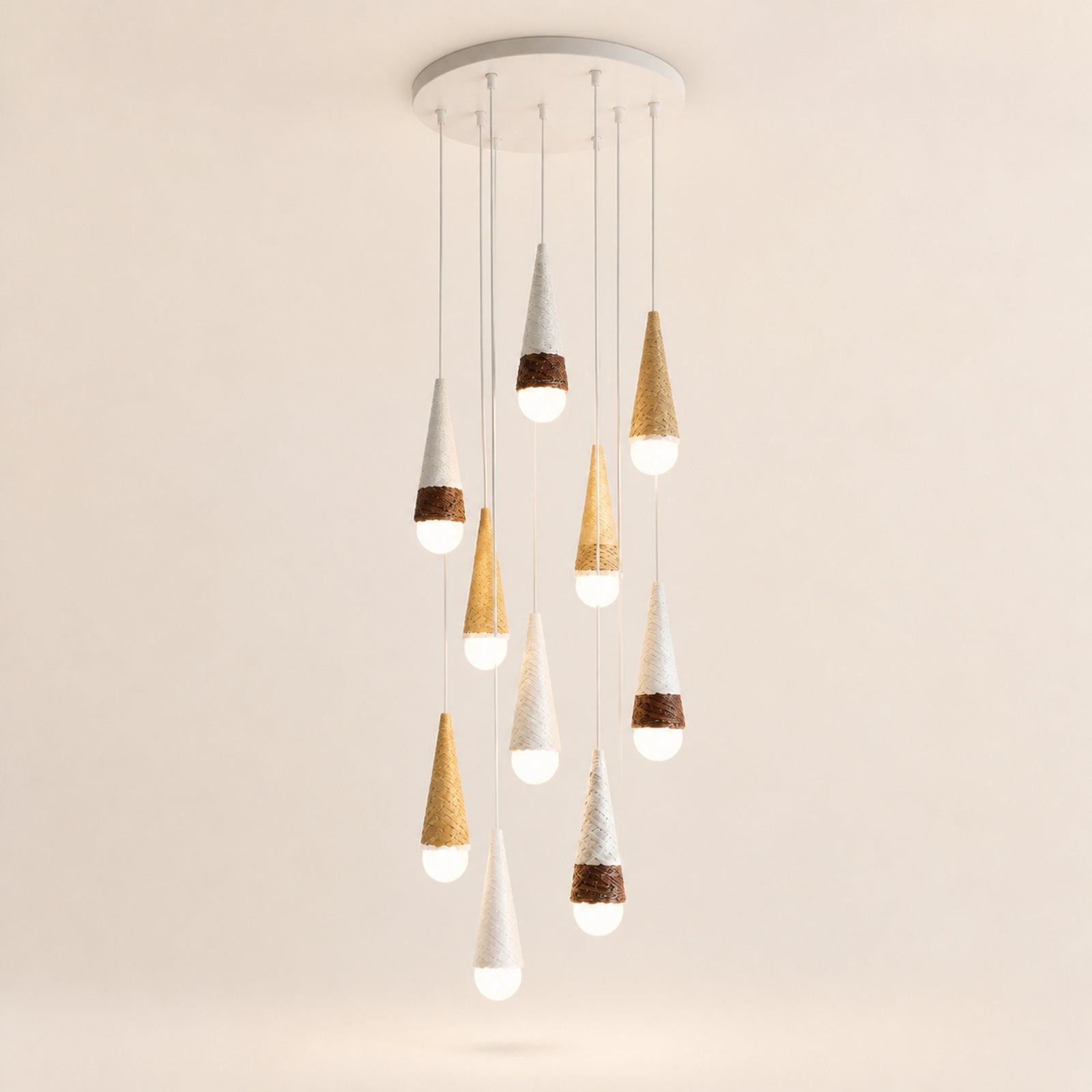 Une lumière chaude, contenue
