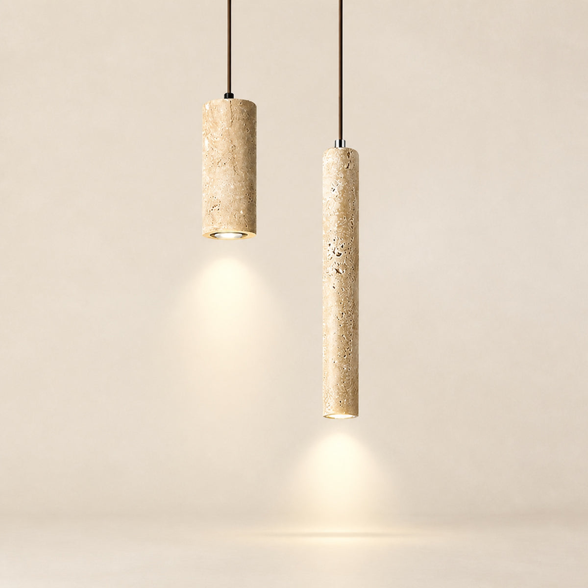 Suspension effet pierre