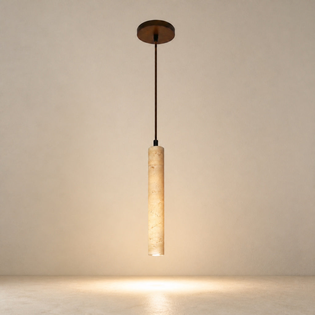 Suspension effet pierre, vue complémentaire