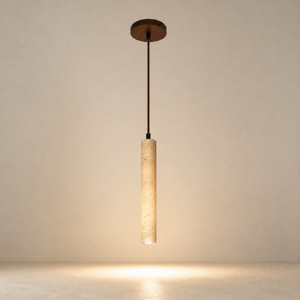 Suspension effet pierre, vue complémentaire