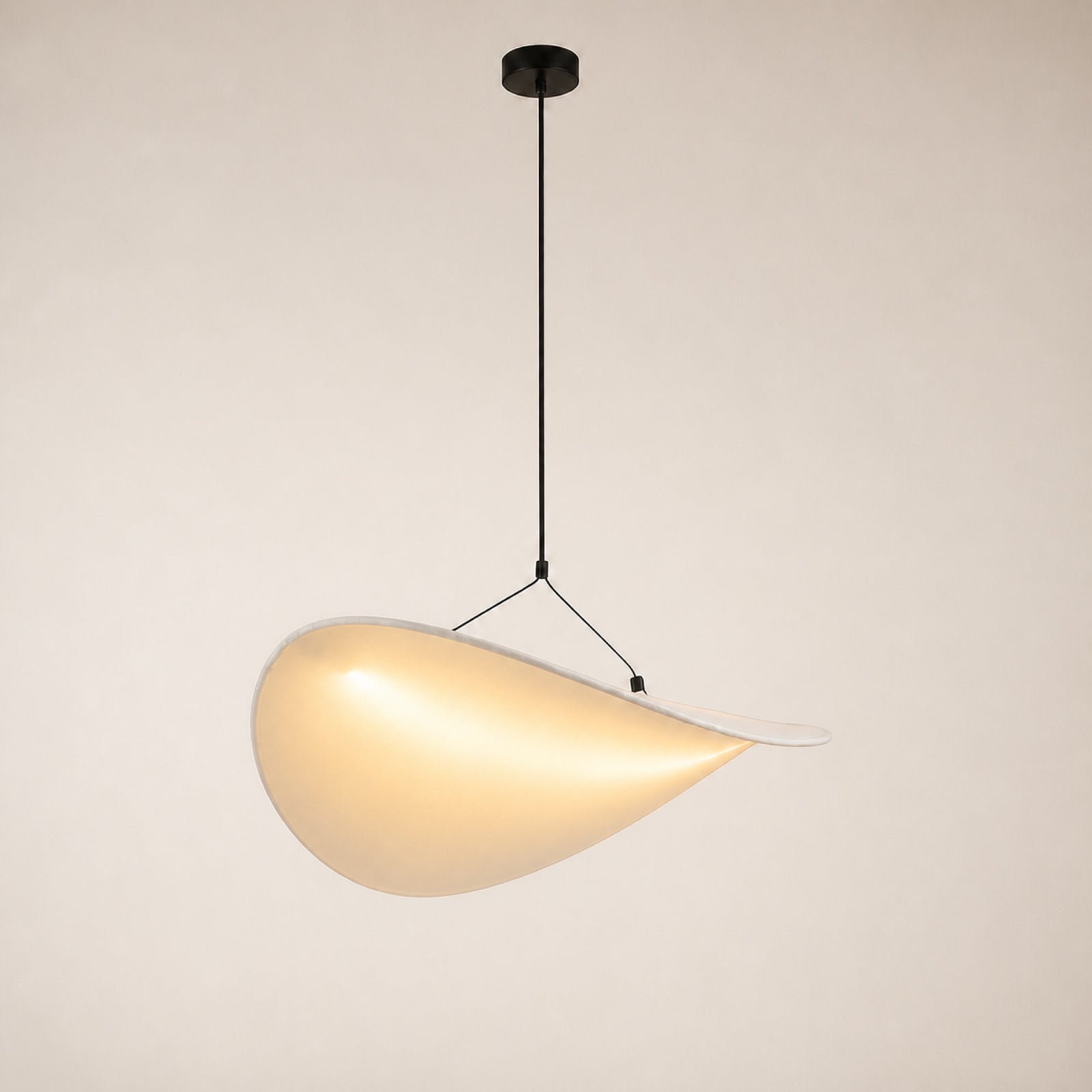 Une lumière réfléchie, pas projetée