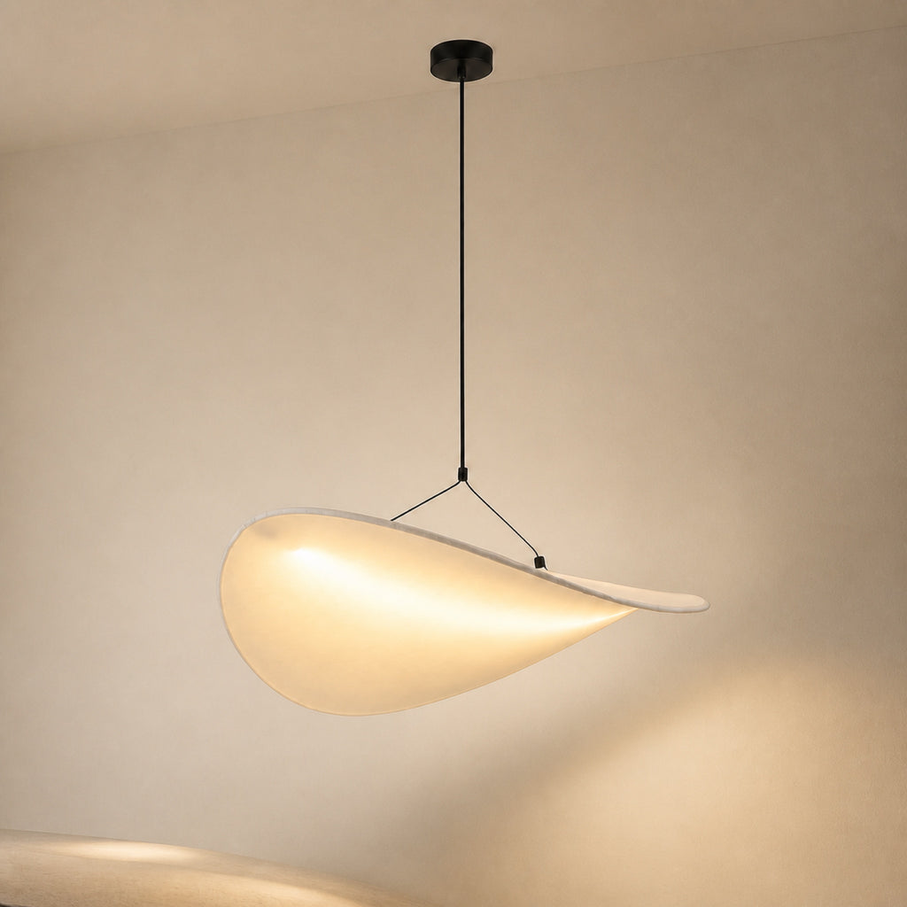 Suspension voile LED, vue complémentaire