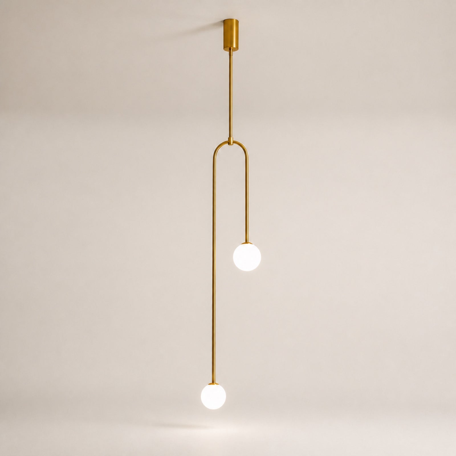 Deux points de lumière décalés